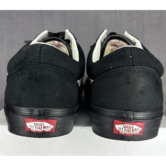 🔥🔥🔥Vans Old Skool Pig Suede Black Men VN0A4U3B18L Rare Sneakers Size: 13🔥🔥🔥 - Picture 2 of 10
